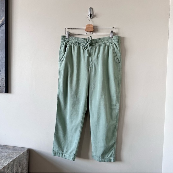 Gap-easy Green Cotton Blend Pant (Size:Large) - Picture 3 of 11